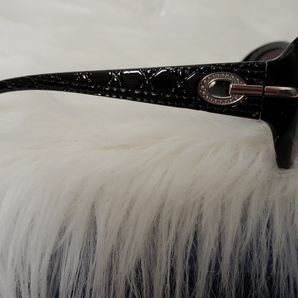 NWT Black Glitter UV Protection Sunglasses - Picture 8 of 14